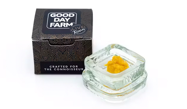 Moroccan Peaches Live Resin Concentrate by Good Day Farms