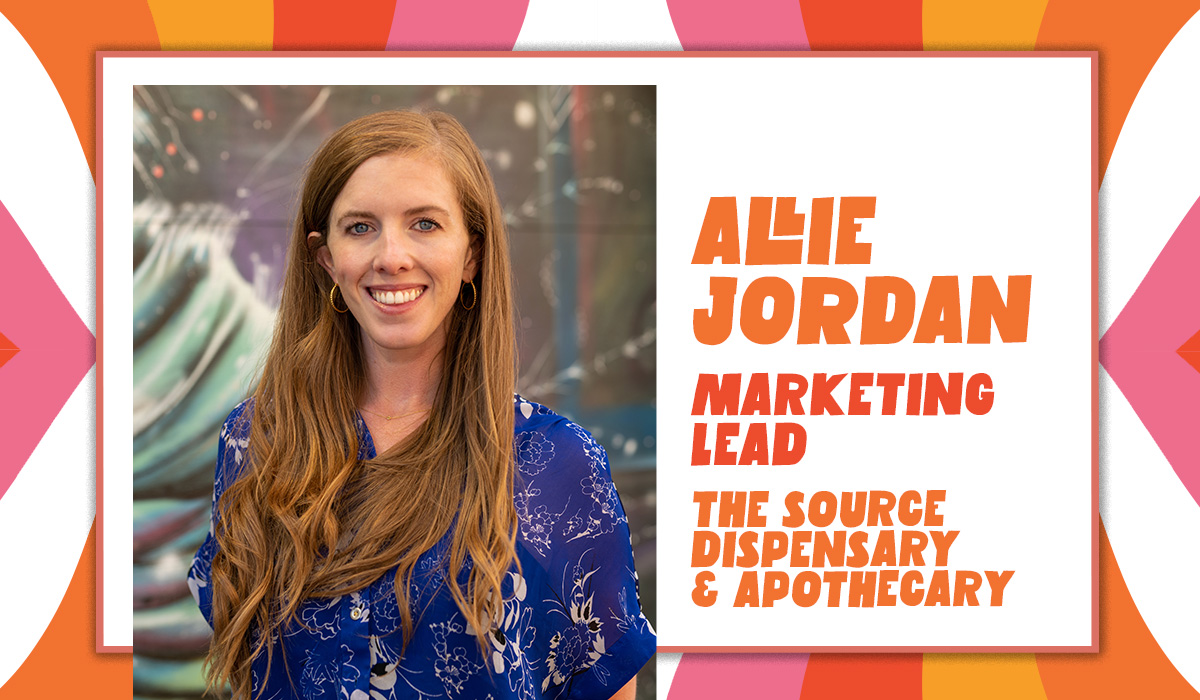 Allie Jordan -Marketing Lead The Source Dispensa